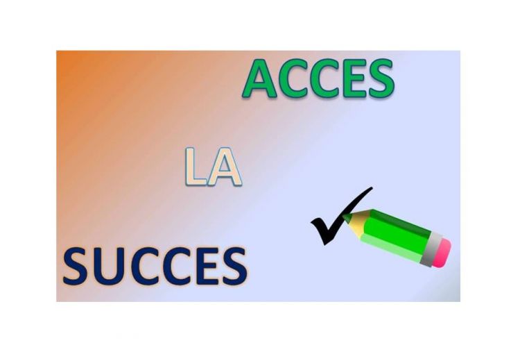 Forma corectă a termenilor „acces” și „succes”.